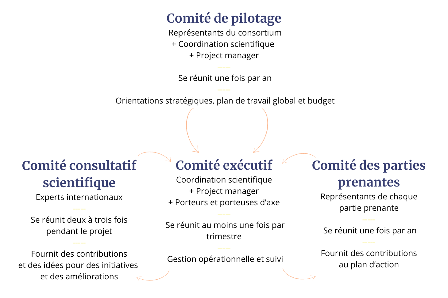 Schéma de la gouvernance